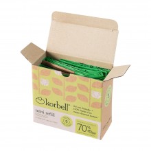 Korbell mini Refill 3-pack GRS-certfierad