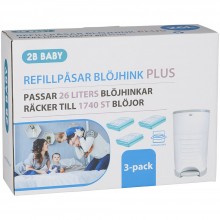 2B Baby Refillpåsar PLUS 3-P